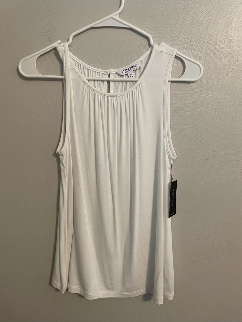Liverpool Women’s White Tank Size XS NWT